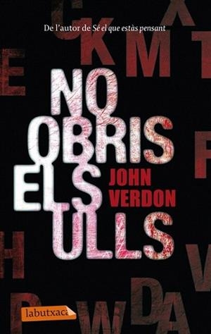 NO OBRIS ELS ULLS | 9788499305141 | VERDON, JOHN | Llibreria L'Illa - Llibreria Online de Mollet - Comprar llibres online