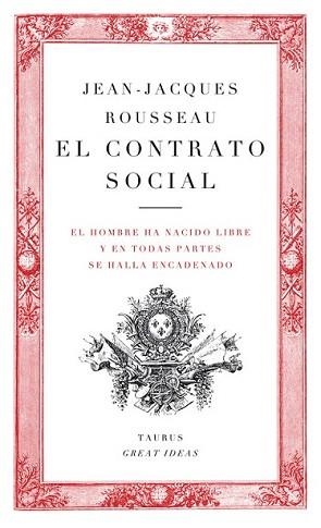 CONTRATO SOCIAL, EL | 9788430601134 | ROUSSEAU, JEAN-JACQUES | Llibreria L'Illa - Llibreria Online de Mollet - Comprar llibres online